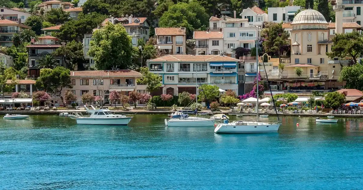 Burgazada's waterfront