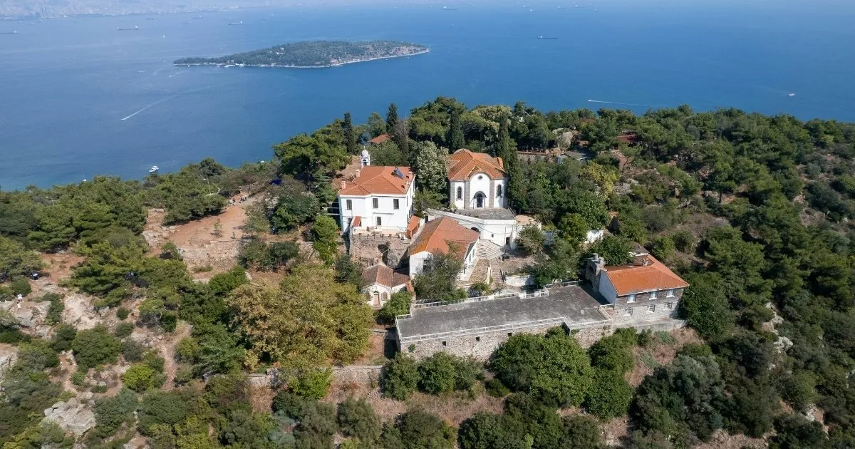 Büyükada's wooden mansions and car-free streets