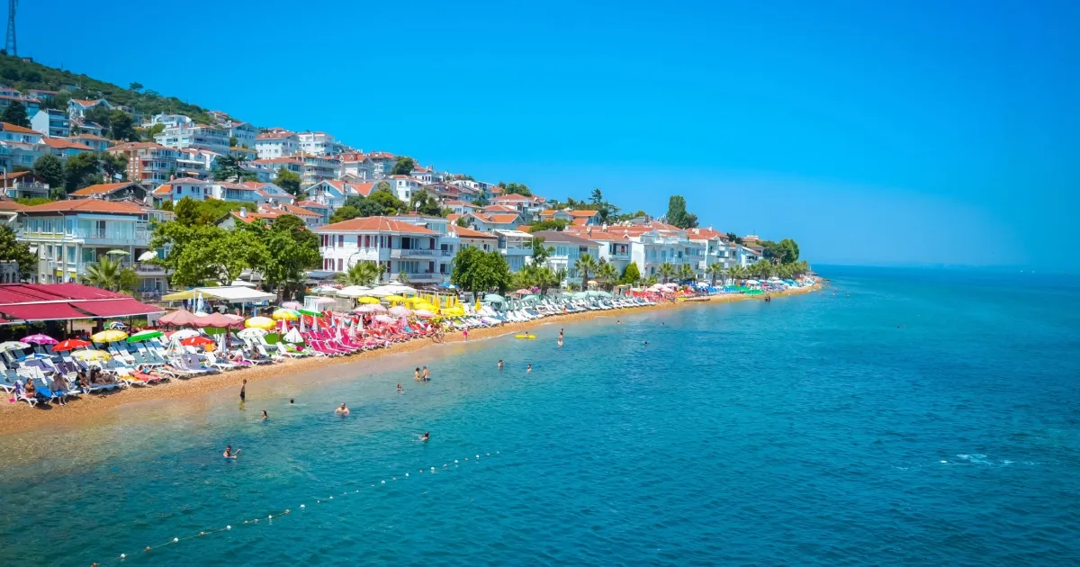 Kınalıada's quiet shoreline