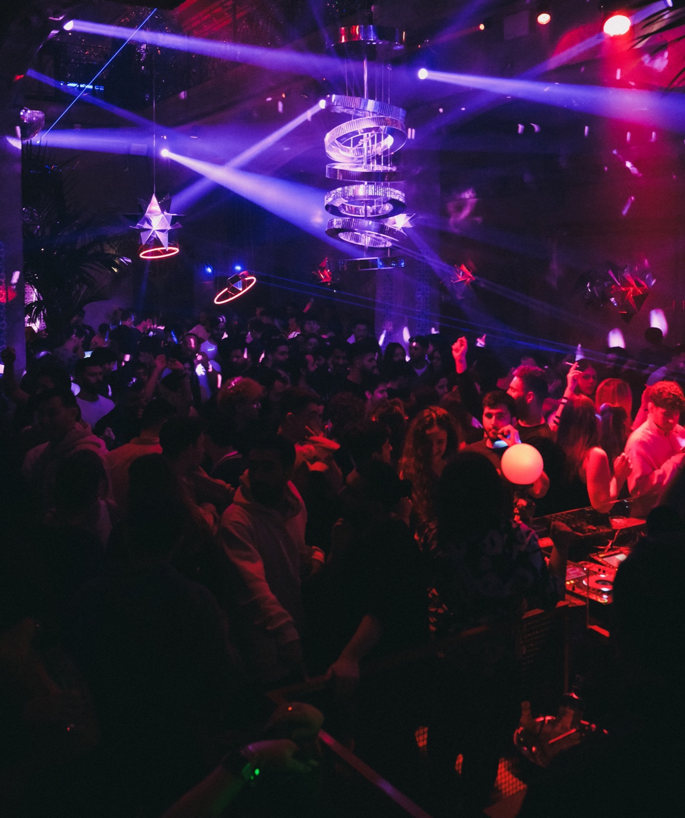 Packed dance floor