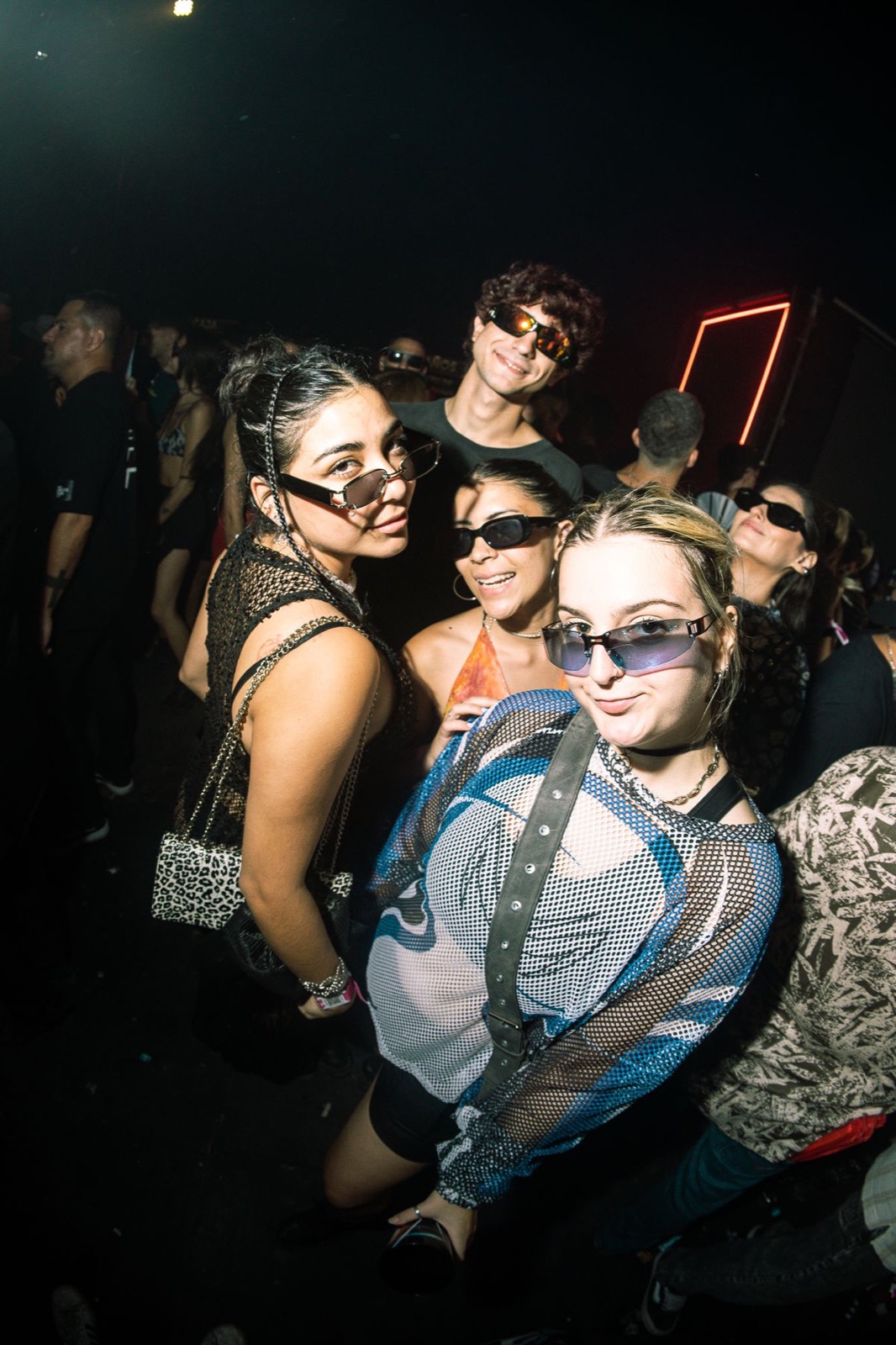 Squad photo at a Saucy event
